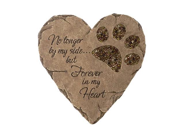 BEADWORK GARDEN STEPPING STONE PET FOOTPRINT