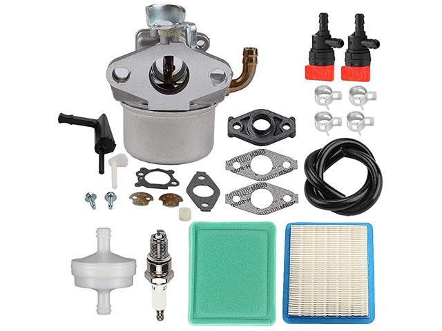 798653 Carburetor + 491588S 491588 Air Filter Tune Up Kit for 120202 120212 120232 121212 121232 126302 126312 126332 126352 126392 127312 127332