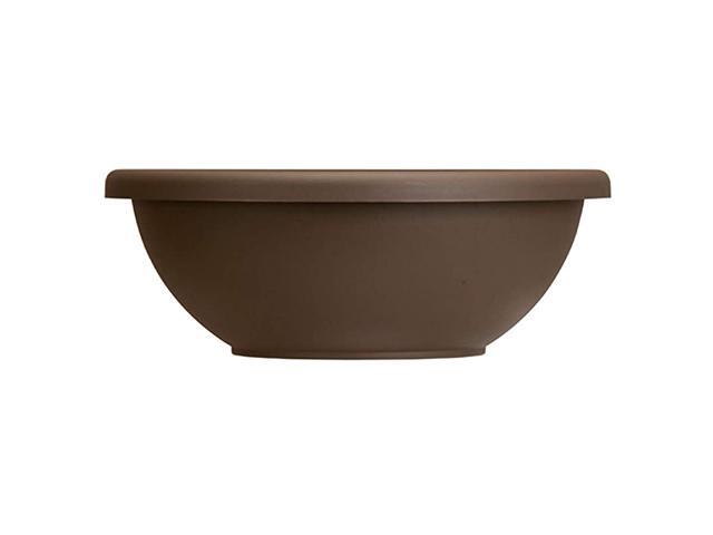 GAB14000E21 Garden Bowl Chocolate 14Inch