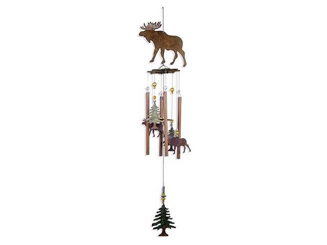 Wilderness Wonders Moose Wind Chime 36quot