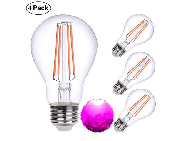 LED Grow Light Bulb Full Spectrum LED Indoor Plant Growing Light Bulb Grow Lights for Seedlings Growing Flower Blooming Organic Greenhouse Garden