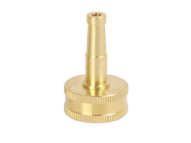 Mountain Goods Jet Nozzle for Garden Hose Solid Brass Sweeper Hose Nozzle for High Pressure Cleaning Leakproof Rubber Washer Great for Cleaning Car