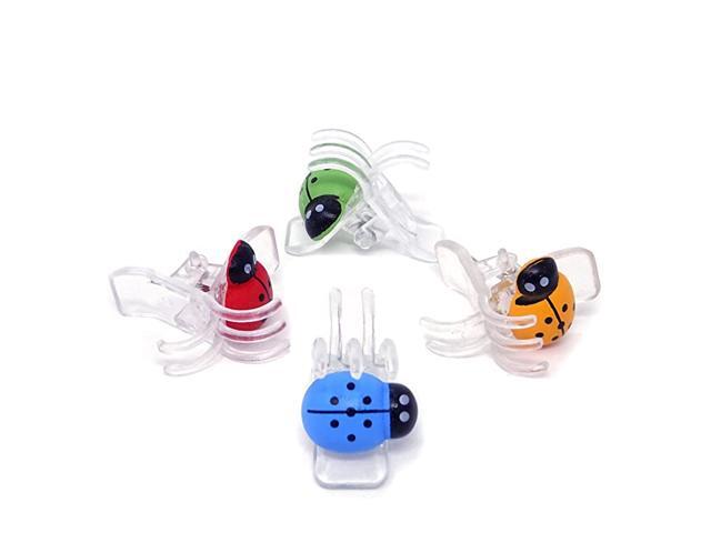20PCS Cute Ladybug Plant Clips Orchid Clips Orchid Support Clips