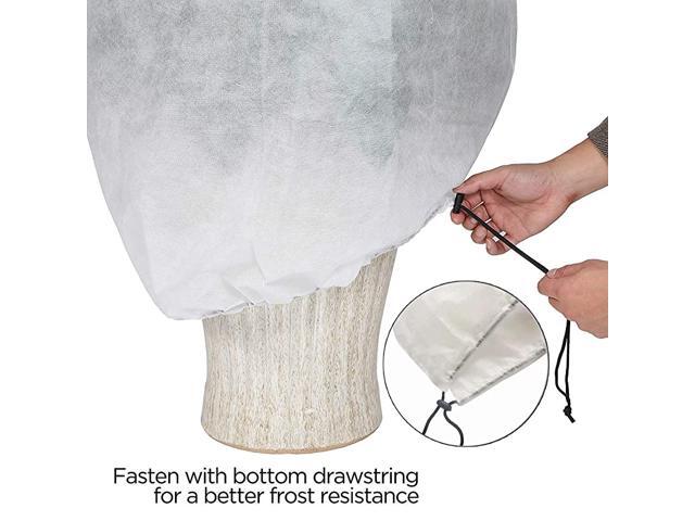 Plant Covers Frost Protection Bags Reusable Plant Covers for Season Extensionamp Winter Freeze Protection Rip Resistant Garden Plant Warming Fleece