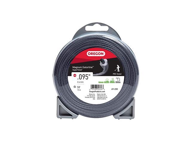 69200 SuperTwist Magnum Gatorline String Trimmer Line 095Inch Diameter x 50Foot Donut