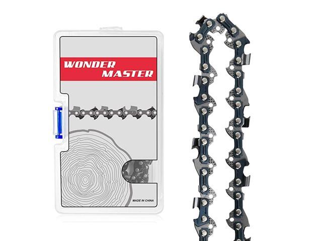 16 Inch Chainsaw Chains 1Pack 38quot Low Pitch 55 Drive Links 050quot Gauge with Pitch SemiChisel Gas Powered Chainsaw Chain Fits for STIHL Garden
