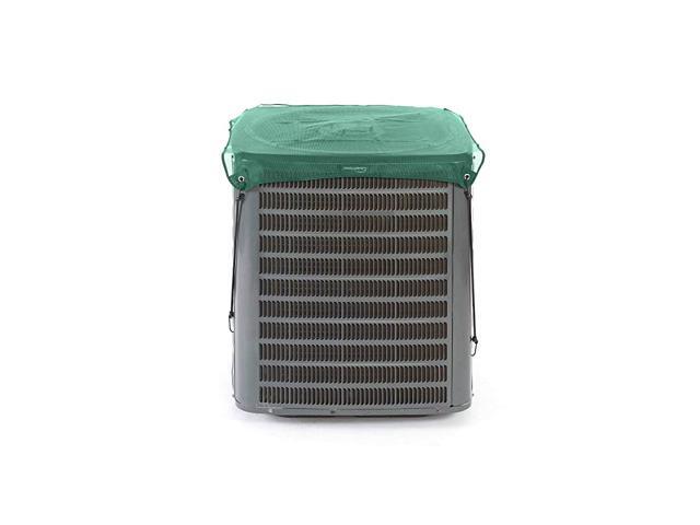 Top Air Conditioner Cover AC Cover for Outdoor Protection Water Resistant and Weatherproof Green