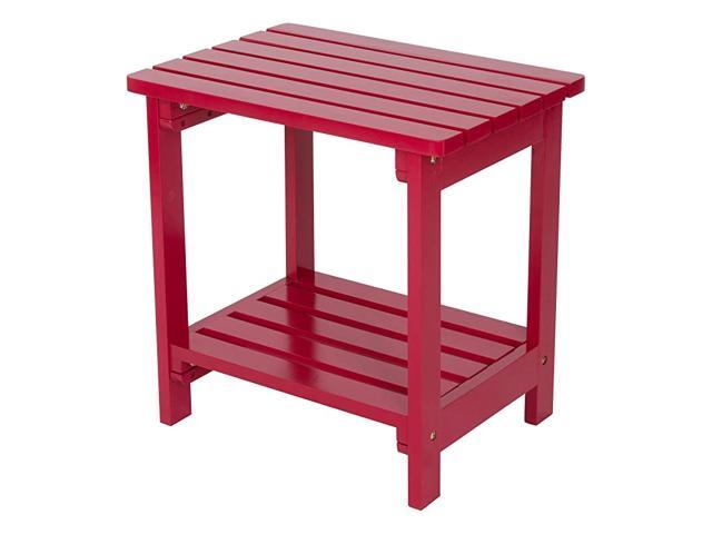 4104CP Rectangular Side Table Chili Pepper