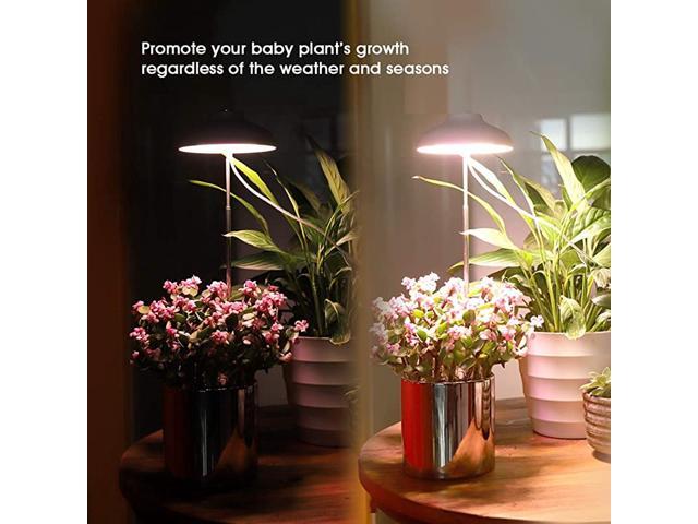LED Umbrella Plant Grow Light Herb Garden Height Adjustable Automatic Timer 5V Low Safe Voltage Ideal for Plant Grow Novice Or Enthusiasts Various