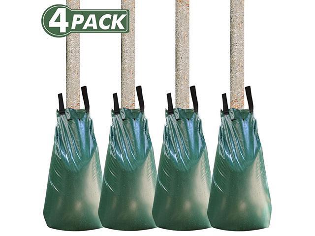 Watering Bag 20 Gallon Watering Bag for s with Heavy Duty Zipper Premium PVC Bags Slow Release Drippers Bag for s 4 Pack 58 Hours Releasing Time