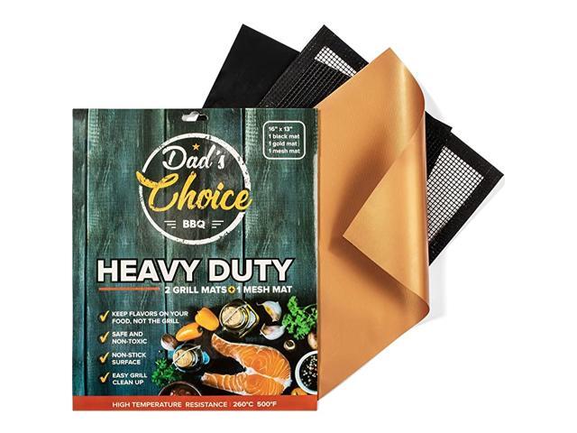 2 Grill Mats 1 Mesh Mat Heavy Duty Non Stick Reusable