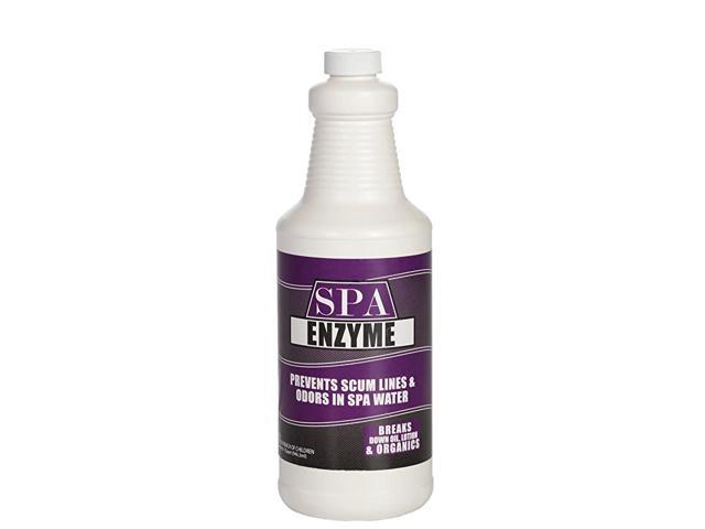 Natural Spa Enzymes 1 Quart Prevents Scum Lines amp Odors in Spa Water Breaks Down Oil Lotion and Other Organics