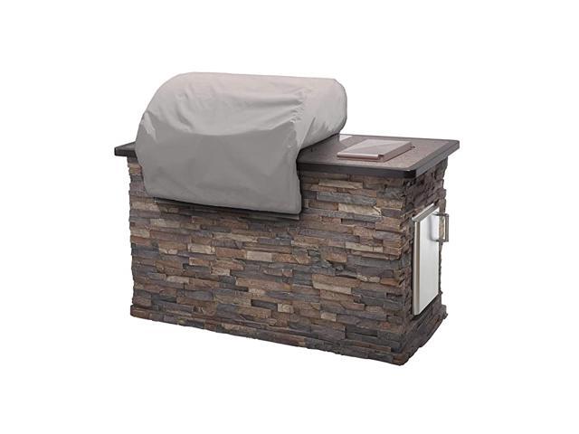Builtin Grill Cover Fits 36 Inch Width 26 Inch Depth and 14 Inch Height Ultima Ripstop 600D Fade Resistant Poly 360 Drawcord for Custom Fit 7 Year