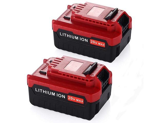 2 Pack 60Ah 20 MAX Lithium Replacement Battery for Porter Cable PCC685L PCC680L
