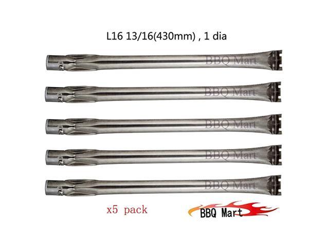 103615pack Universal Straight Stainless Steel Pipe Burner for Costco Kirkland Charmglow Nexgrill Perfect Glo and Other Grills by