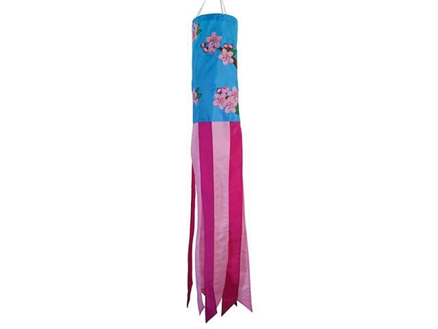 5073 Cherry Blossom WindsockOutdoor Hanging Decoration 40Inch