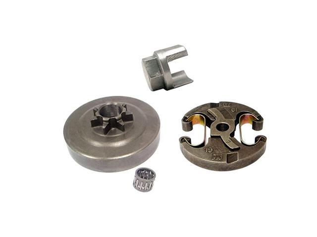 Clutch + Sprocket Drum 325 7T + Removal Tool for Husqvarna 340 345 346 350 353 Rep 537110501 50254160