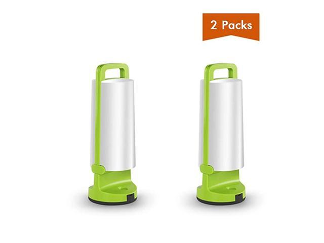 2 Packs 120 Lumen 208 Watt Simple TouchButton Operation 3 Step Dimmer Portable amp Moveable LED Tent Lights Outdoor IP54 Waterproof USB