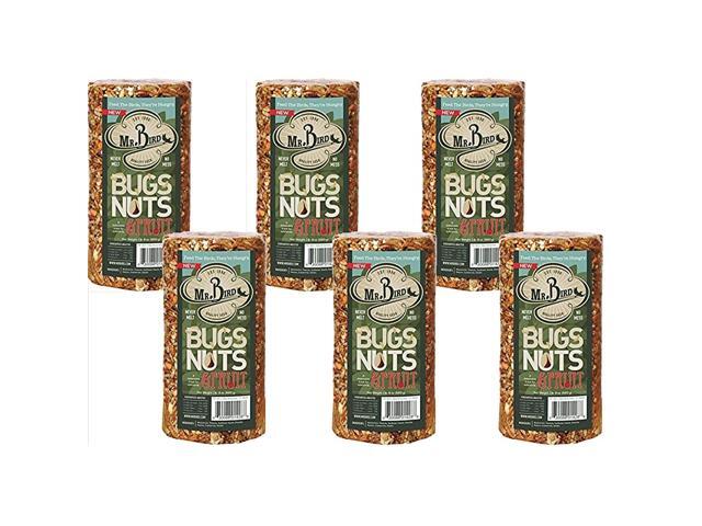 6Pack of Mr Birds Bugs Nuts amp Fruit Small Cylinder 24 oz