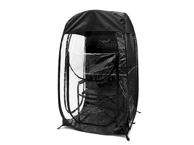 Black MyPod 1 Person Popup Weather Pod The Original Patented WeatherPod