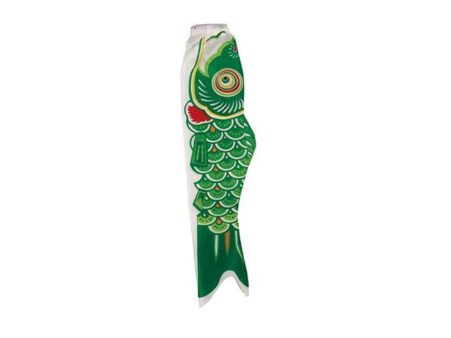 Koi Fish Windsock 36Inch Green