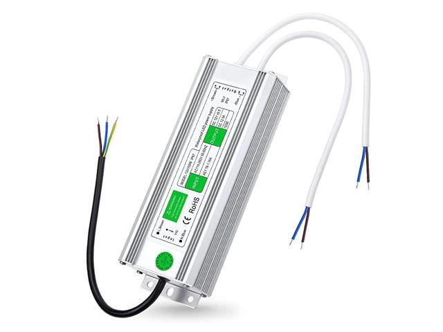 150W LED Power Supply 12V Waterproof IP67 LED Driver ACDC Adapter Converter AC 110~260V to DC 12 Volt 125A Low Voltage Transformer for Outdoor