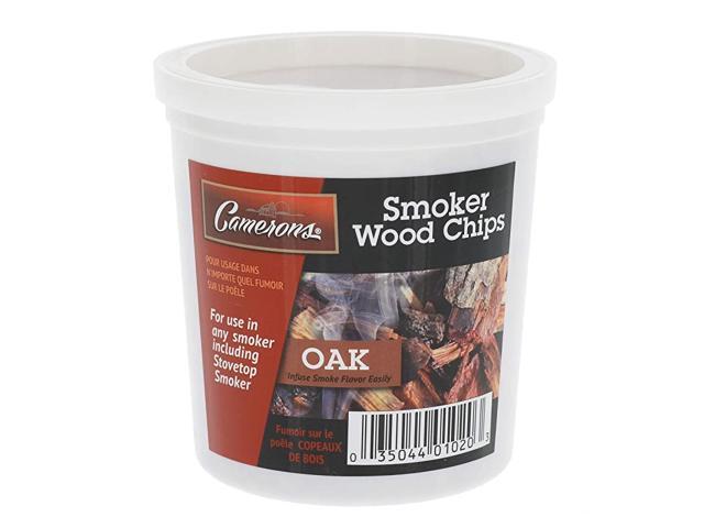 Smoking Chips Oak Kiln Dried 100 Percent Natural Extra Fine Wood Smoker Sawdust Shavings 1 Pint Barbecue Chips