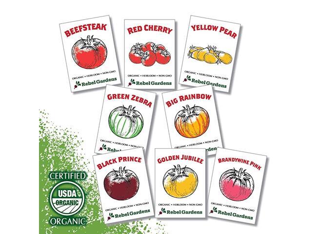 Tomato Seeds 8 Varieties of Organic Non GMO Seed for Planting Home Garden