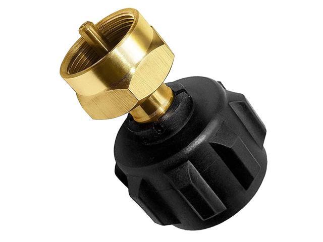 Safest QCC1 Regulator Valve Propane Refill Adapter for Steel Propane Cylinder With Type 1 Fits All 1 LB Throwaway Disposable Cylinder 100 Solid