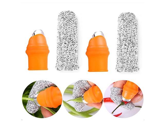 Garden Knife Finger Knife Garden Silicone Thumb Knife with AntiCut Finger Cover Kit Gardening Gifts Thumb Knife for Gardeners Picking Tool Trim