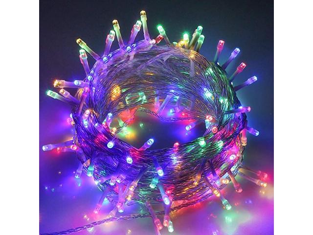 Christmas String Lights 66FT 200 LEDs Indoor String Lights 8 Modes with EndtoEnd Plug Fairy Lights Decoration for Indoor Outdoor Multi Color Clear