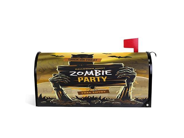 Halloween Dead Mans Arms from The Ground Zombie Party Mailbox Covers Magnetic Garden Yard Home Decor Standard Size 21quot x 18quot
