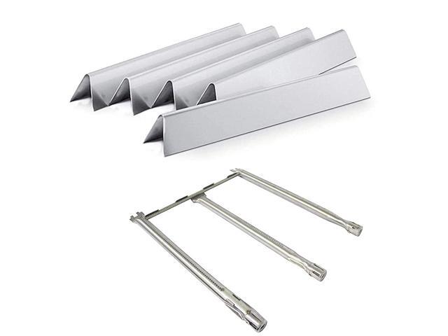 18quot Stainless Steel Crossover Burner and 153quot Flavorizer Bars 7636 Replacement for Weber Spirit 300 Series Spirit E310 E320 Spirit S310 S320