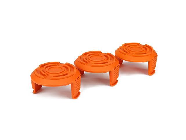 Trimmer Replacement Spool Cap Covers for Worx 3 Pack