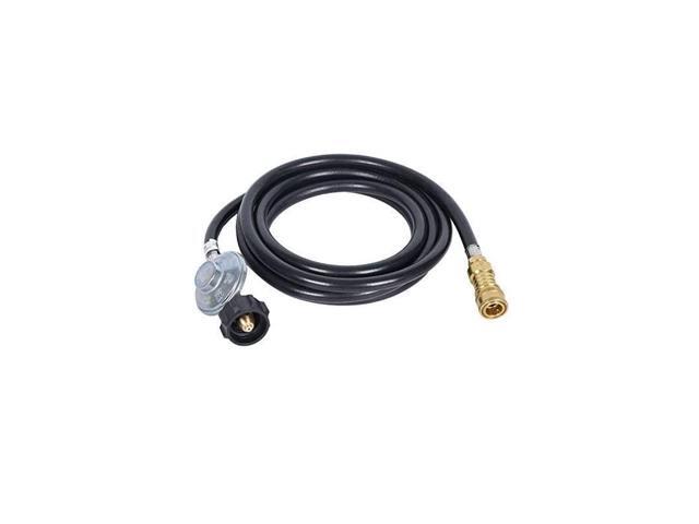 12ft Propane Hose with Regulator 38 Quick Connect Disconnect Replacement for Mr Heater Big Buddy IndoorOutdoor Heater Type 1 Connection x Quick
