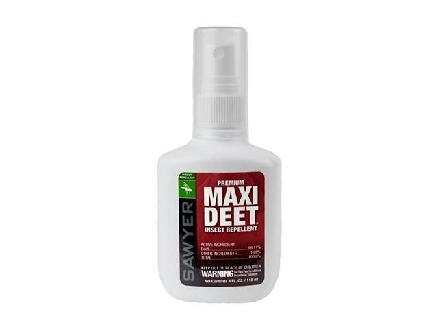 SP714 Premium Maxi DEET 100 DEET Insect Repellent Pump Spray 4Ounce