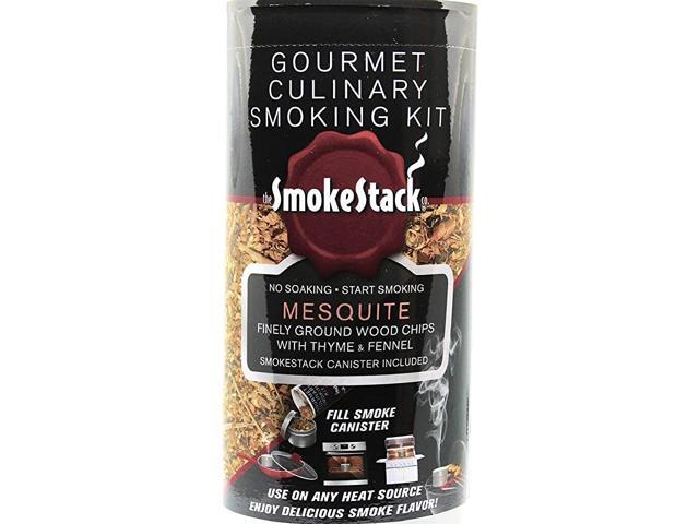 Finely Ground Wood Chips and Smoker Box Evenly Adds Smoke Flavor with No Pre Soaking Needed Works with Any Heat Source including Grills Stovetops
