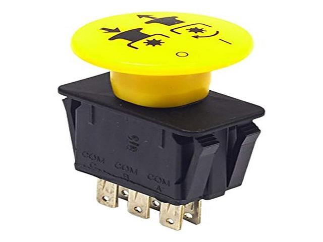 and Stratton 1722887SM PTO Push Switch Yellow