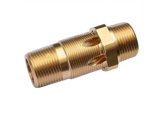 LP Propane Gas High Capacity 34quot Air Mixer Valve for Fire Pit and Fireplace Solid Brass 300K BTU