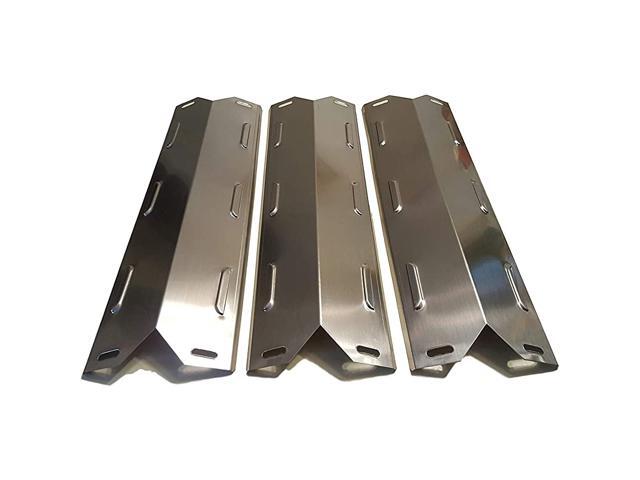Set of Three Stainless Steel Heat Plates for Select Kenmore Gas Grill Models