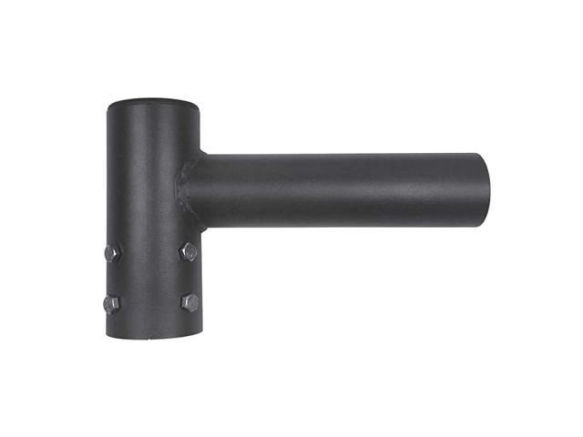Single Spoke Mount 1023 Inches Extend Steel Spoke Bracket Pole Top Mount for Outdoor Shoebox Lighting Parking Lot Light or Street Light Fixture