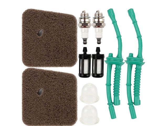 FS55R Air Filter Fuel Line Primer Bulb Tune Up Kit for STIHL FS55 FS38 FS45 FS46 KM55 HL45 MM55 FS100 FS110 FS130 String Trimmer Weed Eater