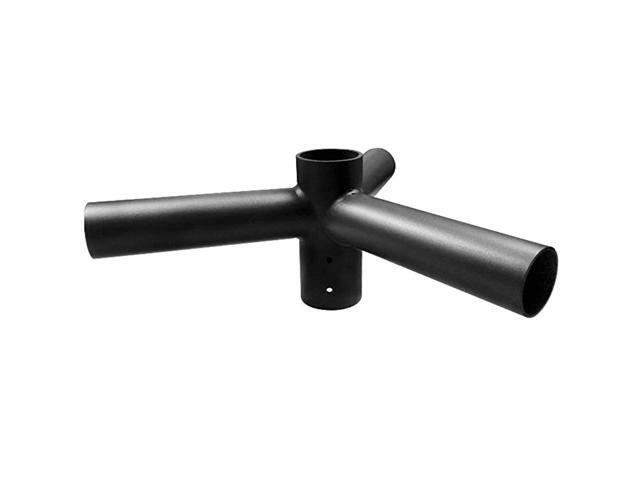 Triple Spoke Bracket 120 Degree Arms Steel Spoke Bracket Tenon or Pole Top Mounts for Outdoor Shoebox Lighting Parking Lot Lights and Street Area