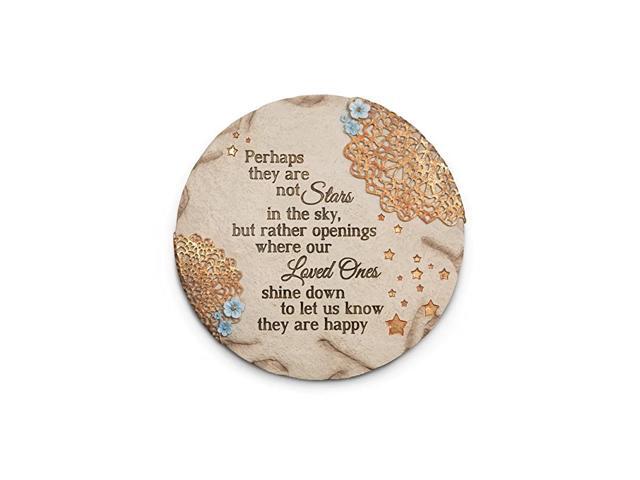 19058 Light Your Way Memorial Garden Stone 10Inch Stars in The Sky