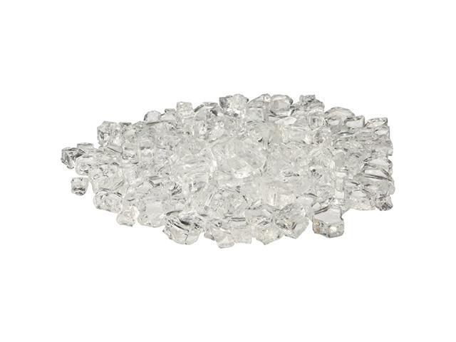10Pound Fire Glass with Fireplace Glass and Fire Pit Glass 14Inch Star Fire