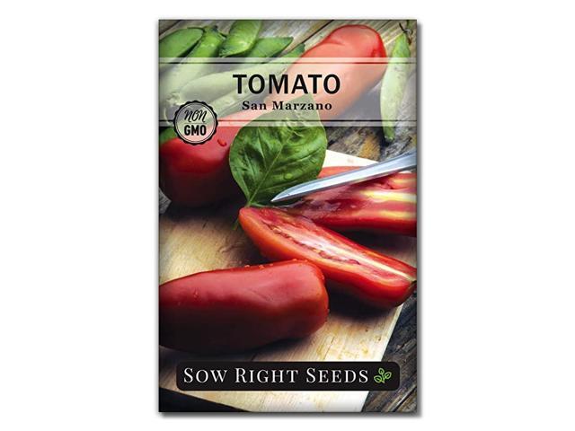 San Marzano Tomato Seed for Planting NonGMO Heirloom Packet with Instructions to Plant a Home Vegetable Garden Great Gardening Gift 1