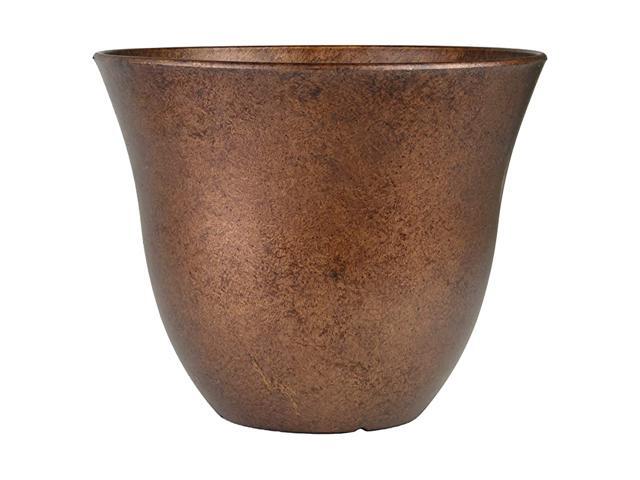 Honeysuckle Patio Pot Garden Planter 13 Inch Distressed Copper