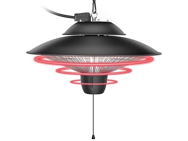 with Overheat Protection GLHTODCEILBASICB Patio Outdoor Balcony Courtyard CeilingMounted Heater