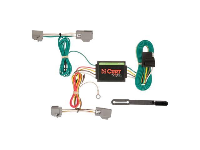 56191 VehicleSide Custom 4Pin Trailer Wiring Harness for Select Ford Fiesta