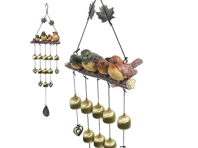 Wind Chimes with Birds Decoration Outdoor Garden and Home Decor